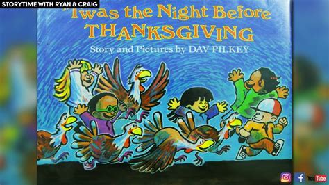 🦃📚 Read Aloud Twas The Night Before Thanksgiving By Dav Pilkey Youtube