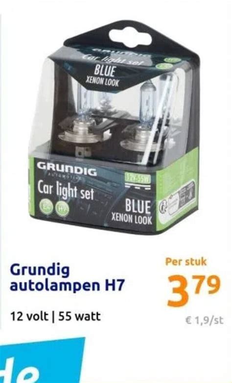 Grundig Autolampen H7 Aanbieding Bij Action