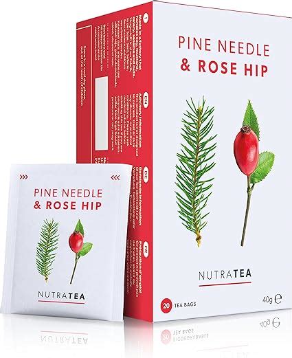 Nutra Tea Pine Needle And Rosehip Tea Pine Needle Tea Pine Tea 20