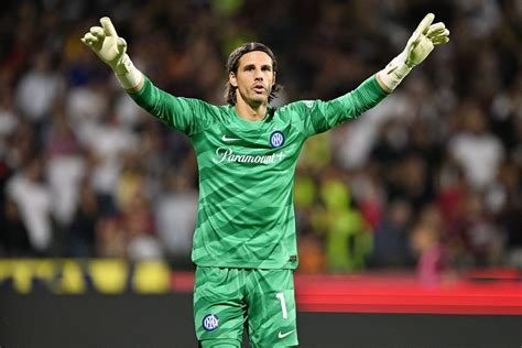 Inter Keeper Yann Sommer Celebrates Serie A Win Vs Monza