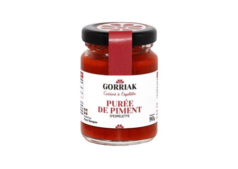 Purée de piment d Espelette Gorriak