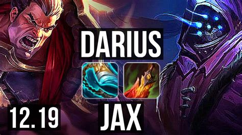 DARIUS Vs JAX TOP 2 3M Mastery 10 1 3 800 Games Godlike KR