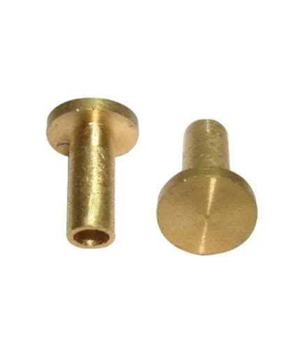 Brass Hollow Rivets At Rs 600 Kilogram Hollow Rivets In Jamnagar Id 20740759188