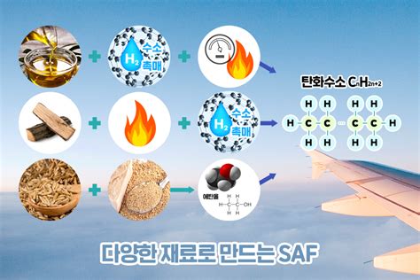 지속 가능한 항공 연료 Saf