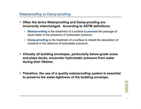 Understanding waterproofing | PDF