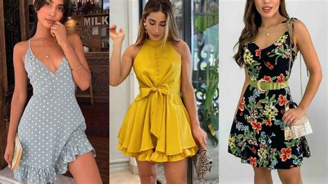 Hermosos Vestidos Cortos De Moda Y Tendencia 2022 Vestidos Cortos