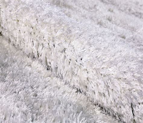 Buy Echo Rectangle Plain Polyester Hand Tufted Carpet White X