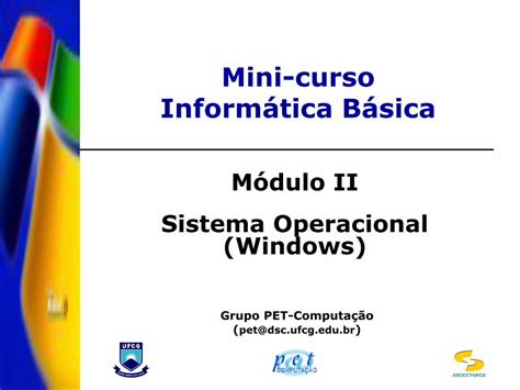 PDF Mini curso Informática Básica Informática Básica Módulo II