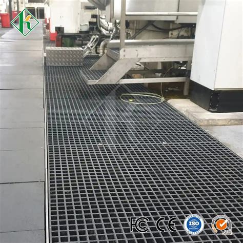 Kaiheng Plain Plate Steel Grating Manufacturers Safety Trench Cover