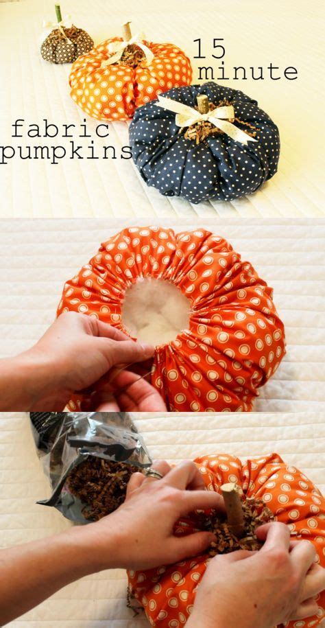 How To Make Fabric Pumpkins Artofit