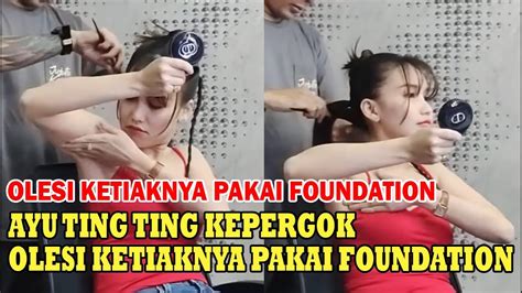 Aksi Ayu Ting Ting Olesi Ketiaknya Pakai Foundation Banjir Komentar