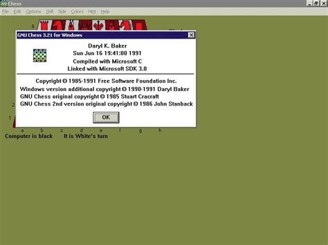 gnu chess  mobygames