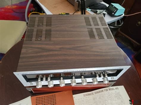 Vintage Marantz Quadradial Receiver With Sqa Adapter And