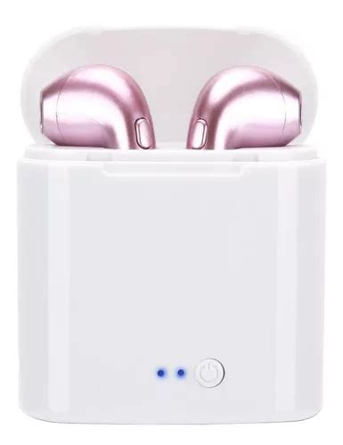 Audífonos In Ear Inalámbricos I7s Tws Rosa Mercadolibre