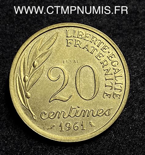 Essai Concours Centimes Baron Neuve Ctmp Numis