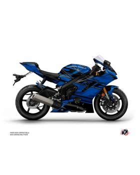 Kit D Co Yamaha Yzf R Mission Bleu Noir Kit D Co Yamaha Yzf R