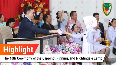 Highlight The Th Ceremony Of The Capping Pinning And Nightingale