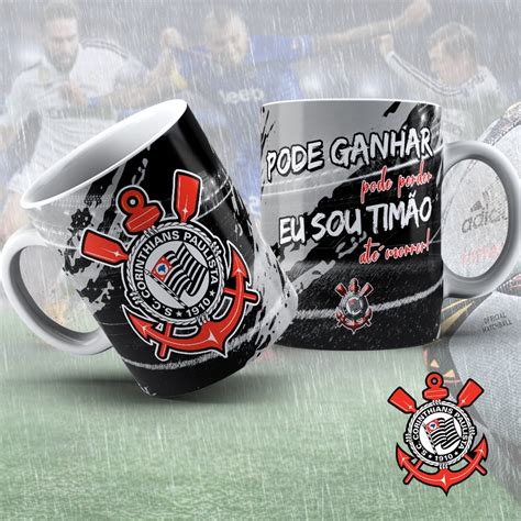 Canecas Personalizadas Times De Futebol Porcelana Nome Times