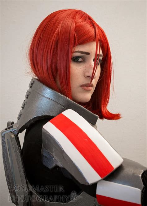 Female Shepard Mass Effect Cosplay Portrait 2 By Alysshakarian On Deviantart