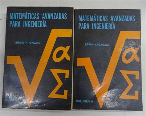 MATEMÁTICAS AVANZADAS PARA INGENIERÍA Volumen I y II completo par