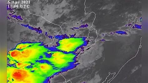 Anticipan que las lluvias comenzarían al mediodía en el sur de Misiones