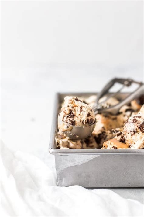 Salted Caramel Brownie Ice Cream Emma Duckworth Bakes