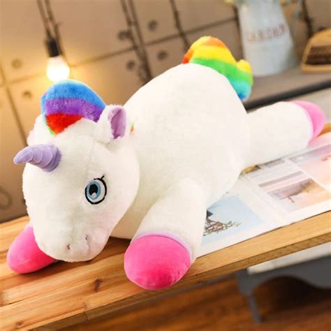 Peluche Licorne Arc En Ciel Pégase Coloré Plush Boutiques