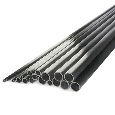 Hollow Pultruded Carbon Fibre Tube 8mm Od 6mm Id 1000mm L