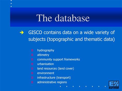 Demography Gisco And Regional Statistics Ppt Download