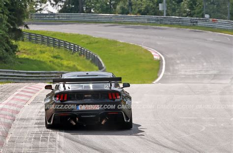 Spied Ford Mustang Gtd Mega Gallery Shows N Rburgring Lap Time Prep