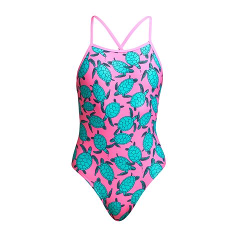 Paddling Pink Girls Tie Me Tight One Piece