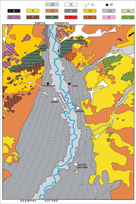 Simplified Geological Sketch Of The Las W Area Neoproterozoiclower