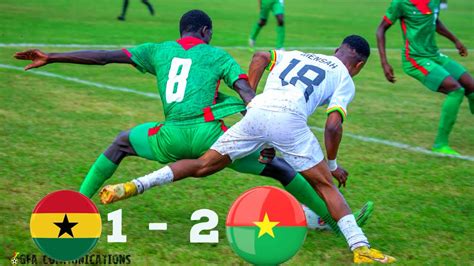 GHANA 1 2 BURKINA FASO All Goals Extended Highlights U17 WAFU Zone