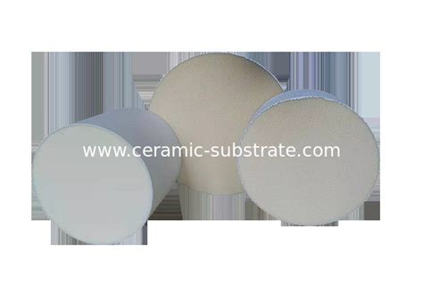 High Porosity Ceramic Substrates 200 Cpsi Ceramic Diesel Particulate Filter