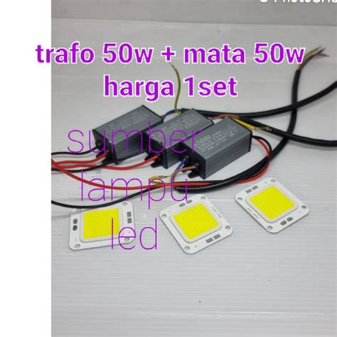 Jual Trafo Pju Cobra 50watt 50w Driver Sorot Led Cob 50 Watt Ballast 50