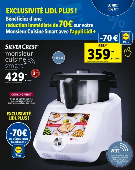 Le Nouveau Robot Monsieur Cuisine Lidl Est En Vente Avec Du Changement