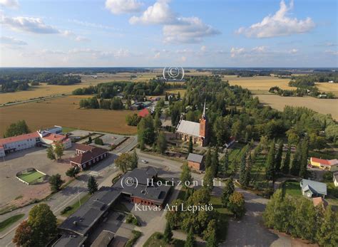 Euran Kirkko Kuva Nro Helsinki Horizont Ilmakuvaus