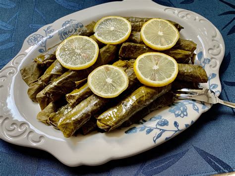 TURKISH DOLMA - STUFFED GRAPE LEAVES | TML