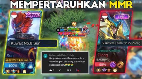 Cara Bermain Sun Offlaner Arrival Emblem Support Ketemu Top