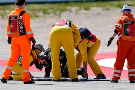 Queda No Motogp Em Portim O Oliveira Diz Que M Rquez Fez Manobra