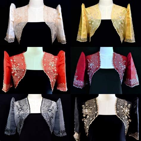 Bolero Filipiniana Barong Choose Color Shopee Philippines