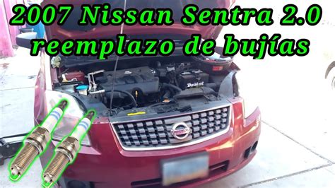 Nissan Sentra C Mo Cambiar Las Buj As How To Change Spark