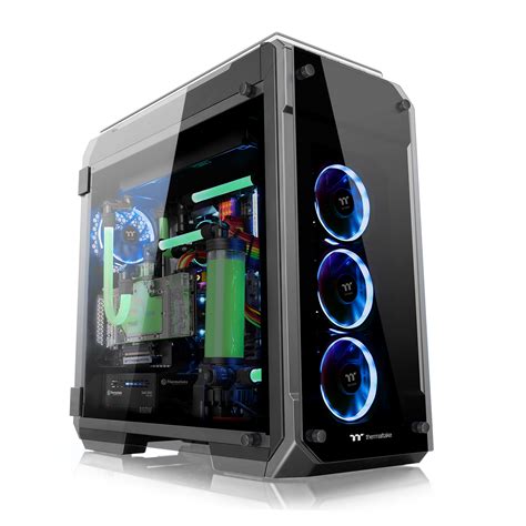 Thermaltake View 71 Tempered Glass Tower Chassis Debuts Benchmark Reviews Techplayboy