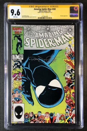 Amazing Spider Man 282 CGC 9 6 Signature Series WP Signed By Rick