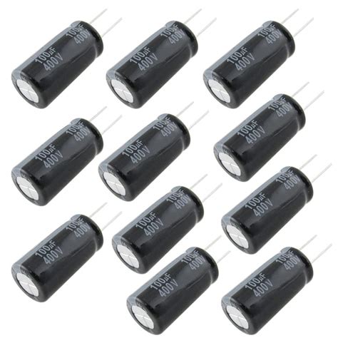 Electrolytic Capacitor 100uF 400V Radial Polarized Aluminum