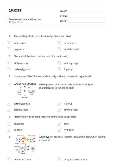 Acid Base Reactions Worksheets For Th Grade On Quizizz Free