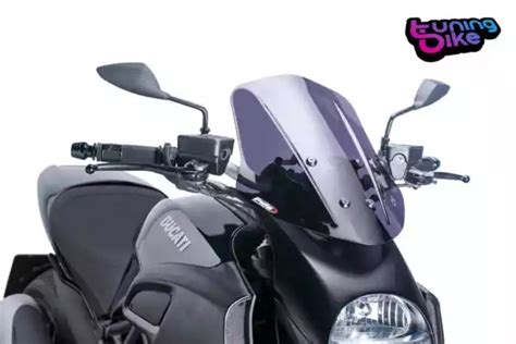 PUIG CARENABRIS NAKED N G Touring Para Ducati Diavel 2013 Ahumado