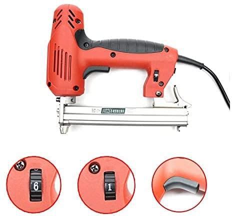 1022J Framing Tacker U Stapler Electric Staples Gun With 300Pcs Nails