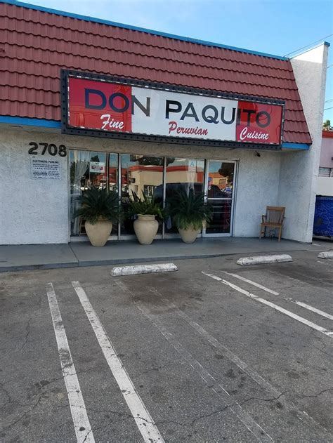 Don Paquito Restaurant 12708 Sherman Way North Hollywood Ca 91605 Usa