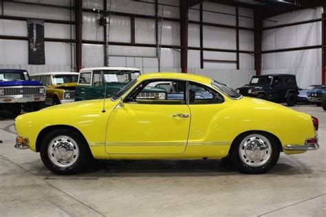 Volkswagen Karmann Ghia Miles Yellow Coupe H Manual